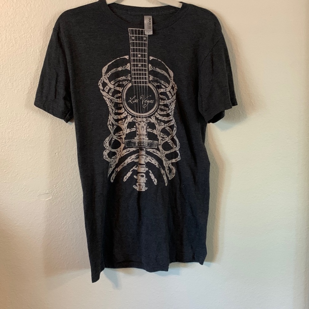 Duck Company Skeleton Las Vegas T-Shirt Size S